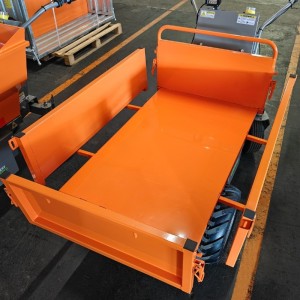 Battery-powered hydraulic wheelbarrow Deleks XE-500HF