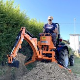 PTO Backhoe Deleks DRS-1000 250kg