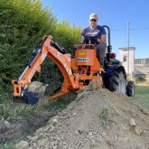 PTO Backhoe Deleks DRS-1000 250kg