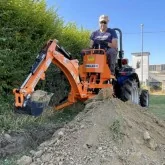 Rétrocaveuse PTO Deleks DRS-1000 250kg