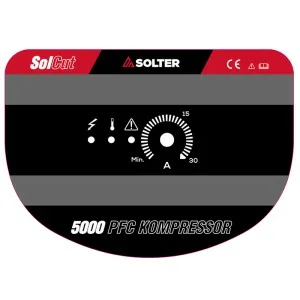 Plasma inverter welder Solter Solcut 5000K PFC 30 A