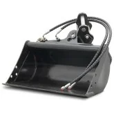 Caçamba orientável limpeza íngremes - 60 cm Deleks