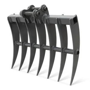 Rake for mini excavator S100