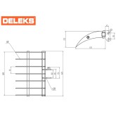 Rastrillo para miniexcavadora S100