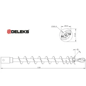 Bohrer Durchmesser 10cm - ZHD Deleks