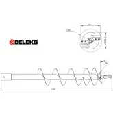 Broca diametro 20cm - ZHD Deleks