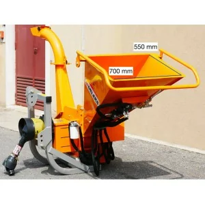 Tractor mounted wood chipper Deleks DK-1300 18-50HP