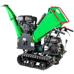 Biotrituradora a gasolina con orugas EuroCentauro TPS1500 15 HP