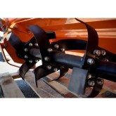 Rotovator a trator Zeppelin deslocável