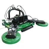 Roçadora de dois discos PTO GEO ITALY GB DD 120 - 180 cm