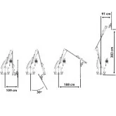 Seitliche PTO-Heckenschere GEO ITALY BRC