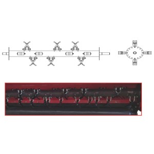 Broyeur fixe PTO Becchio Mandrile TL 100 - 160 cm