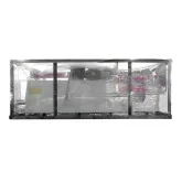 Movable tractor rotovator Giemme FTL 135 - 155 cm