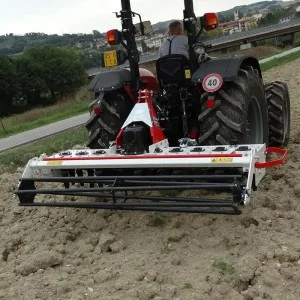 Giemme LXG 130 - 210 cm power harrow for Giemme LXG tractor