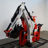 Backhoe for Giemme BHM Tractor with 29 cm bucket