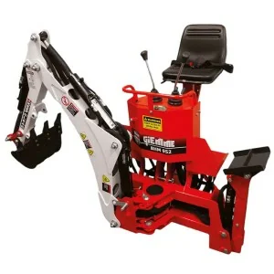 Giemme BHM Tracteur Pelleteuse avec godet 29 cm