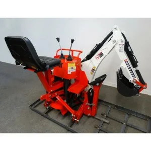 Backhoe for Tractor Giemme BHM with bucket 29 cm