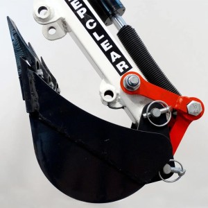 Terna per Trattore Giemme BHM con benna da 29 cm