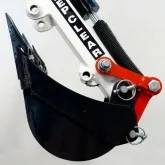 Backhoe for Giemme BHM Tractor with 29 cm bucket