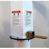 Picador de madeira montado em trator Giemme WCX5 90 mm