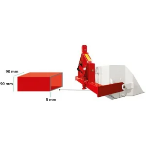 Caixa traseira para trator Giemme PRM 120 - 200 cm