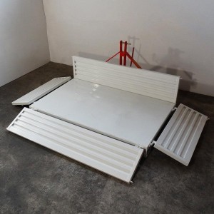 Coffre arrière manuel pour tracteur Giemme TBR 140 - 180 cm