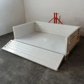 Coffre arrière manuel pour tracteur Giemme TBR 140 - 180 cm