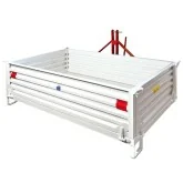 Coffre arrière manuel pour tracteur Giemme TBR 140 - 180 cm