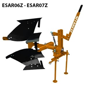 Arados de aiveca reversíveis Zeppelin ESAR
