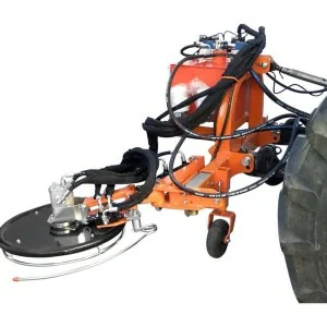 PTO brushcutter disc Zeppelin control unit and radiator 63 cm