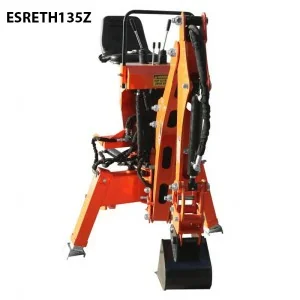 Fixed backhoe for tractor Zeppelin 18-50 HP