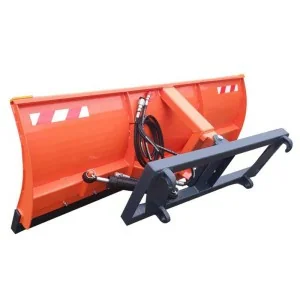 Polidozer un tracteur hydraulique chasse-neige Zeppelin attelage EURO