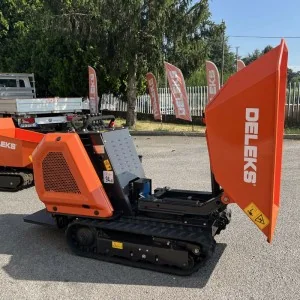 Deleks Mini Dumper à déchargement latéral M8000R-BS 13 HP