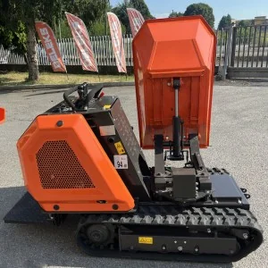 Deleks Mini Dumper à déchargement latéral M8000R-BS 13 HP