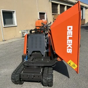 Deleks Mini Dumper à déchargement latéral M8000R-BS 13 HP