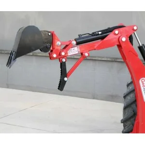 Fixed backhoe for tractor GeoTech Pro BHF 29 cm