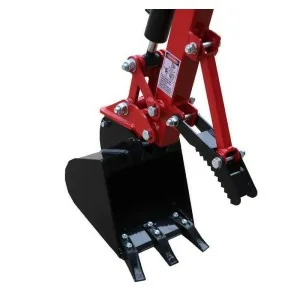 Fixed backhoe for tractor GeoTech Pro BHF 29 cm