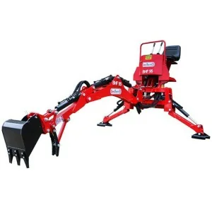 Fixed backhoe for tractor GeoTech Pro BHF 29 cm