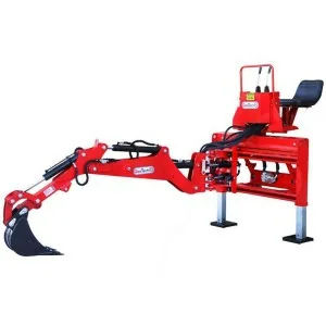 Retroexcavadora desplazable para tractor GeoTech Pro BHS