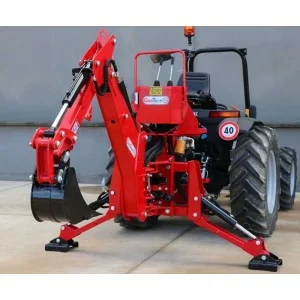 GeoTech Pro BHF 30 - 80 CV Retroescavadora para tractores