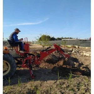 GeoTech Pro BHF 30 - 80 CV Retroescavadora para tractores