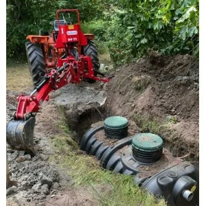 Rétrocaveuse pour tracteur GeoTech Pro BHF 30 - 80 HP