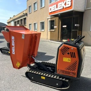 Deleks Mini Dumper com transmissão hidrostática M5000