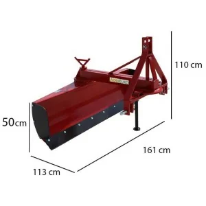 AgriEuro LLM160 nivelador de trator regulável 160 cm