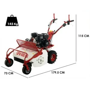 Desbrozadora de martillos GeoTech Pro GFM 600 BS 7 HP