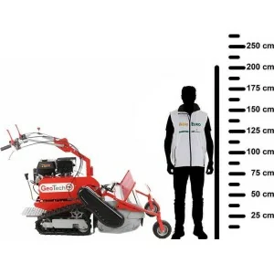 Desbrozadora de martillos de orugas GeoTech Pro GFM 860 L-E