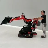 Roteco Mini-carregador Lizard motor a gasolina 306 cc