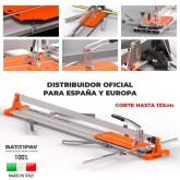 Taglierina per piastrelle e gres porcellanato Battipav Profi Evo 133 cm