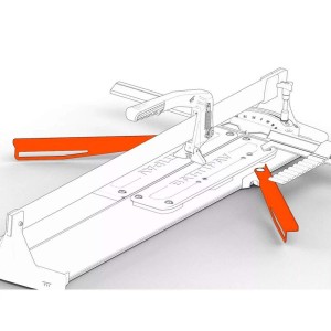Taglierina per piastrelle e gres porcellanato Battipav Profi Evo 163 cm