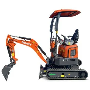 Deleks Mini excavatrice M120 Moteur Yanmar 19 HP